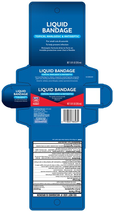Liquid Bandage - Rite Aid Liquid Bandage 1 FL OZ 53 033RA B01 01